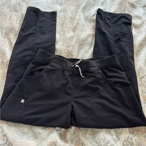 Figs Black Kade Cargo Scrub Pant